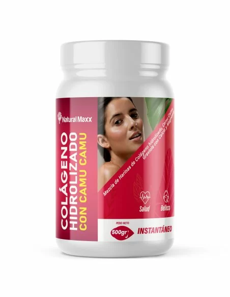 Colágeno Hidrolizado pluss con camu camu 500gr naturalmaxx portada 2