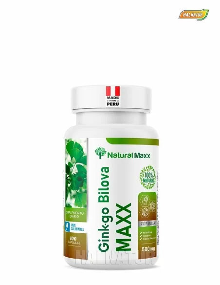 Ginko biloba 100 capsulas naturalmaxx nueva presentacion