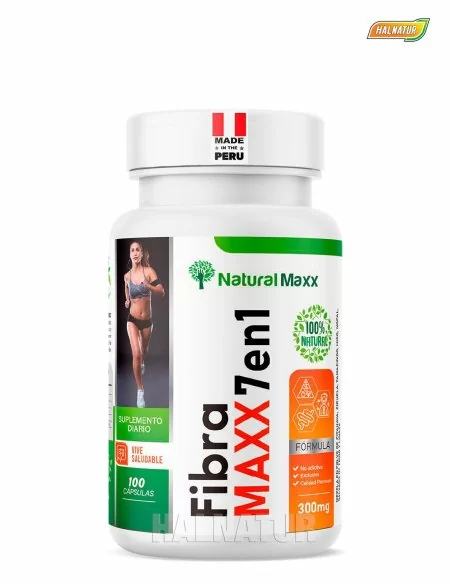 Fibra maxx 7 en 1  100 capsulas naturalmaxx - halnatur.com