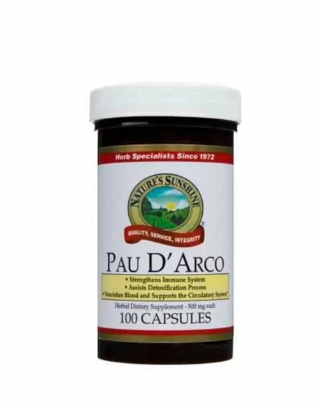 PAU D'ARCO 100 capsulas natures sunshine - halnatur.com