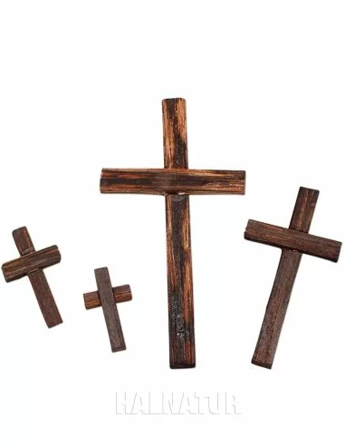 Cruces de chonta ceremonial