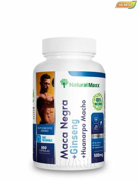 Maca negra ginseng huanarpo macho