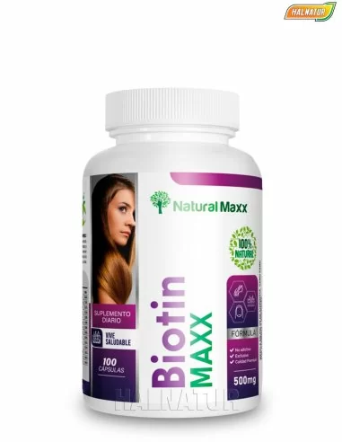 Biotin maxx 100 capsulas naturalmaxx - halnatur.com