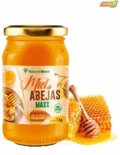 Miel de abeja oxapampa 1000gr grande naturalmaxx