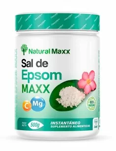 Sulfato de magnesio (sal de epsom) 500gr naturalmaxx
