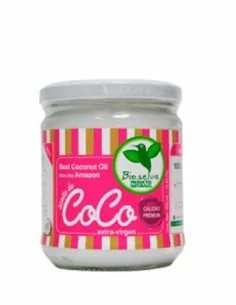 Aceite de coco 450 ml extra virgen bio selva