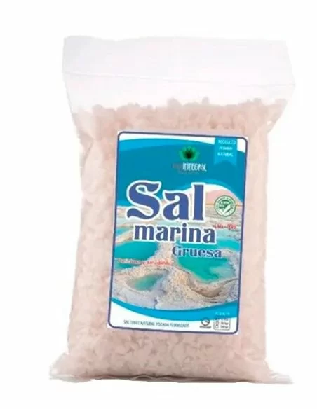 Sal marina gruesa natural vida integral