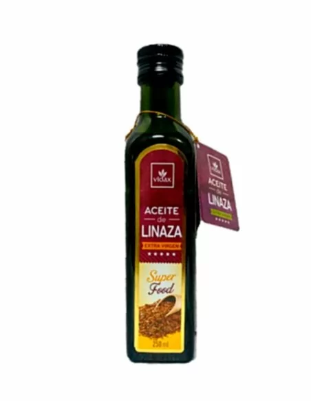 Aceite de linaza 250 ml extra virgen vidax - halnatur.com