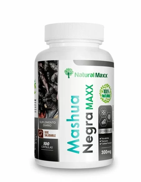 Mashua negra 100 capsulas naturalmaxx nueva presentacion