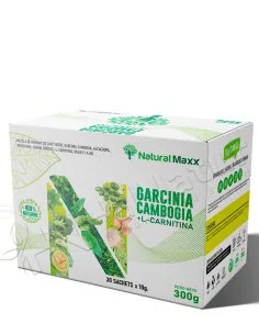 Garcinia cambogia + l-carnitina Naturalmaxx caja 30 sobres