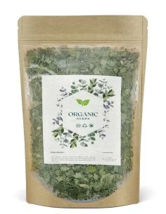 Hojas de moringa secas deshidratadas
