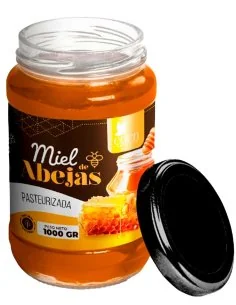 Miel de abeja oxapampa Pura Eden natures 1000gr grande - halnatur.com