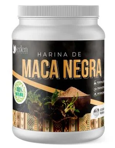 Harina de maca negra Pura Eden natures 500 gr