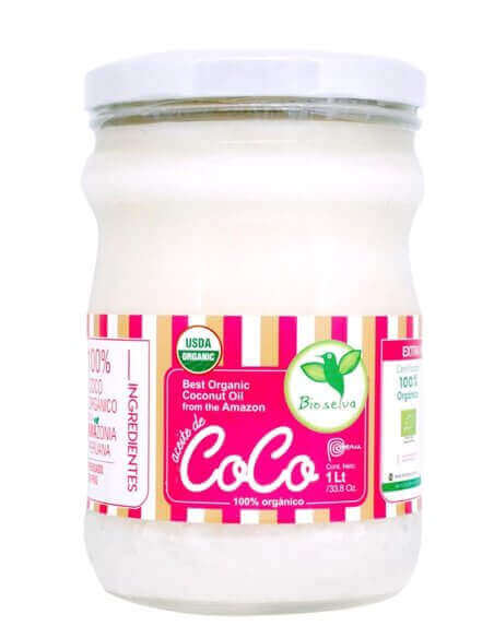 Aceite de coco biosselva 1 lt original