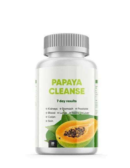 Papaya cleanse Perú 20 Capsulas