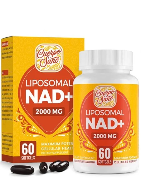 Nad liposomal 2000mg 60 softgel cuerpo sano