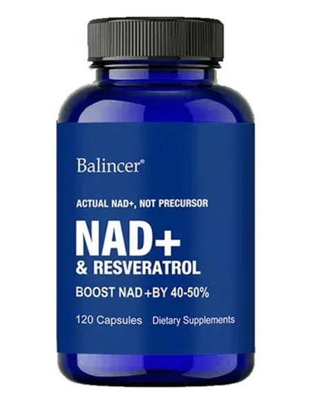 Nad + trans resveratrol balicer 120 capsulas