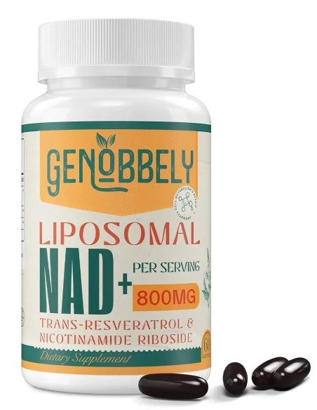 Nad liposomal + resveratrol  60 softgel Genobelly