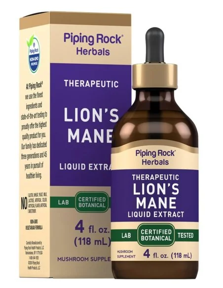 Melena de León Sublingual Piping Rock 120 ml  4 oz