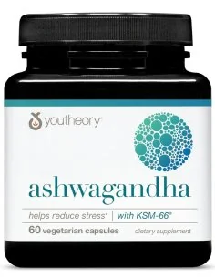 Youtheory ksm66 Ashwagandha – 60 Cápsulas