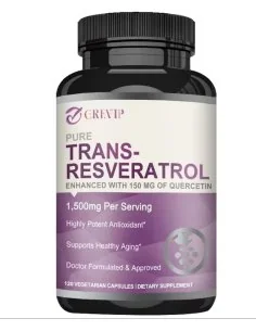 Grevip Trans-Resveratrol 1500 mg | 120 Cápsulas