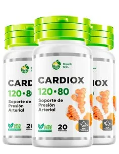 pack 3 Cardiox 120 - 80 organic farms 20 capsulas - halnatur.com