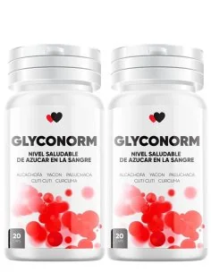 Pack 2 Glyconorm 20 capsulas original