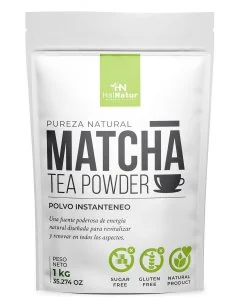 Te matcha polvo importado halnatur doypack