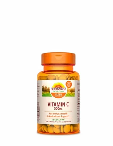 Vitamina C-500 mg Sundown Naturals 100 tabletas