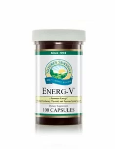 energ v natures sunshine 100 capsulas - halnatur.com