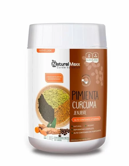 Curcuma + piemienta negra + jenjibre naturalmaxx - halnatur.com