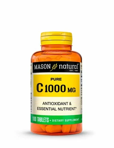 Vitamina C-1000 mg Mason natural 100 tabletas