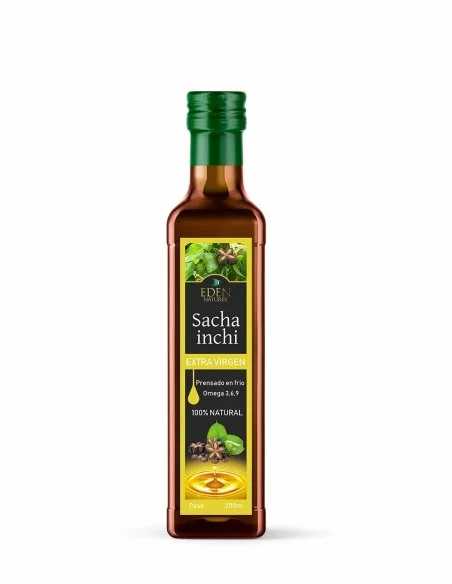 Aceite de sacha inchi 200 ml Eden natures extra virgen
