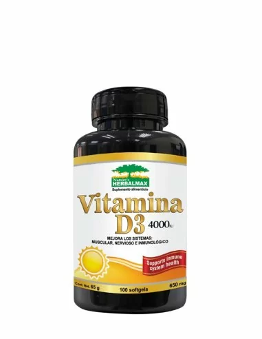 Vitamina d3 4000i.u herbalmax