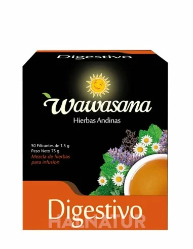 Digestivo wawasana 50 filtrantes
