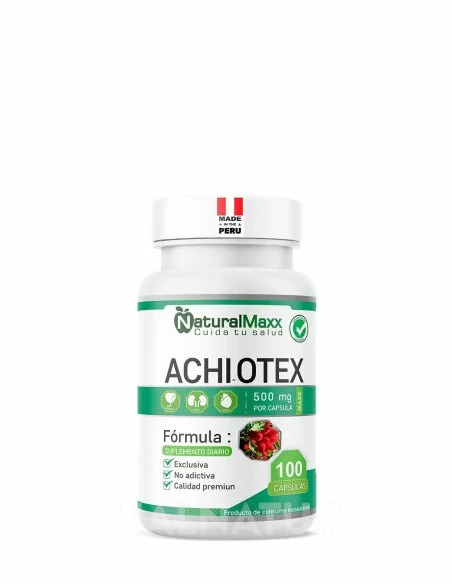Achiote maxx 100 capsulas naturalmaxx