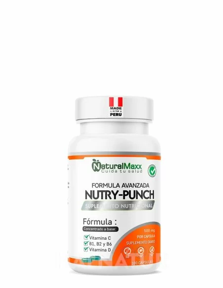 Nutri punch 100 capsulas naturalmaxx - halnatur.com