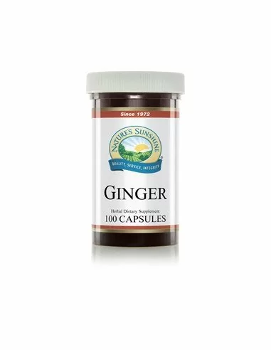 Ginger 100 capsulas natures sunshine