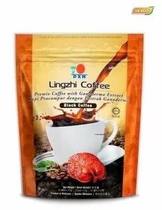 Lingzhi  black coffee 2 en 1 cafe ganoderma dxn