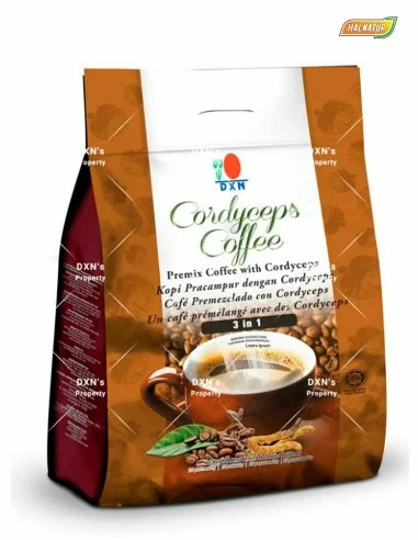 Cordyceps coffee 3 en 1 dxn