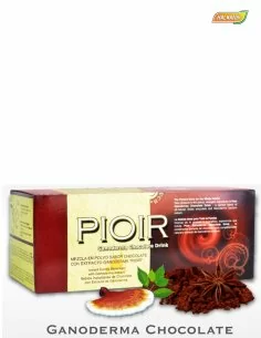 Pioir ganoderma chocolate con leche