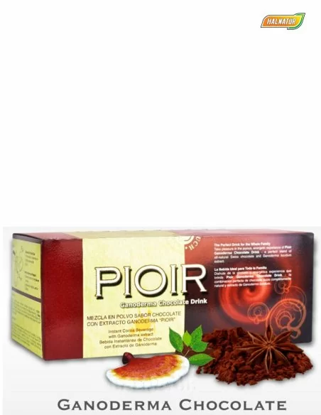 Pioir ganoderma chocolate con leche