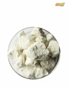 Chaco arcilla medicinal en trozos plato