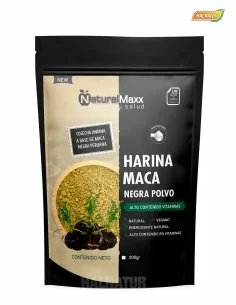Harina de maca negra ziplock natural maxx
