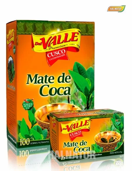 Mate de coca filtrantes del valle