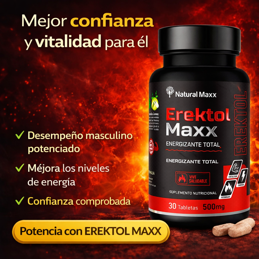 erectol mass 30 tabletas fuerza pura