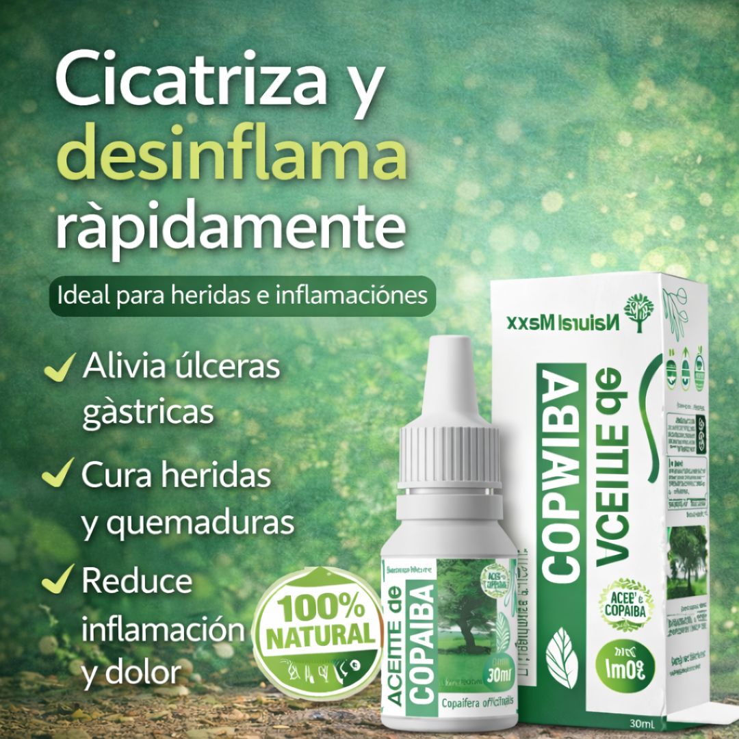 Aceite de copaiba 30 ml naturalmaxx